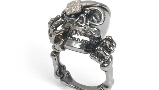 Anillo calavera best sale el corte ingles